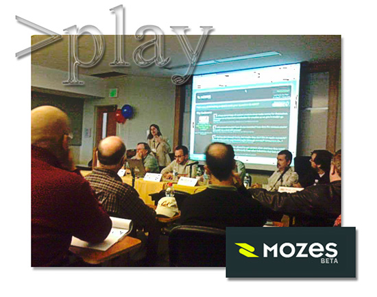 Mozes at the >play Conference